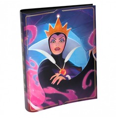 Disney Lorcana 4 Pocket Evil Queen Binder
